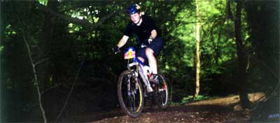 Olly riding the Coyote XC2